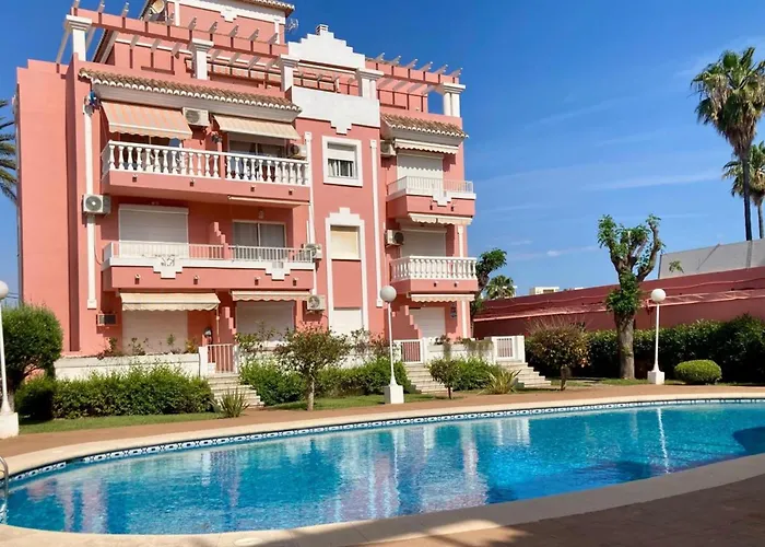 Atico En Con Aire Acondicionado Y Parking Privado - Es-373-16 Apartman Denia